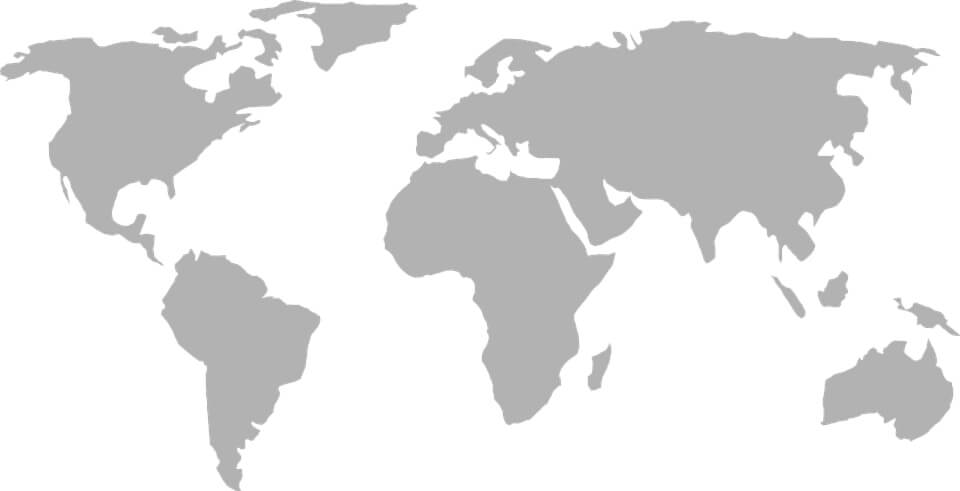 Flat earth world map view southern hemisphere