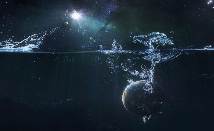Is Outer Space Water Like Einstein Theorized?