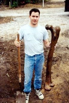 Giant Femur Bone Found