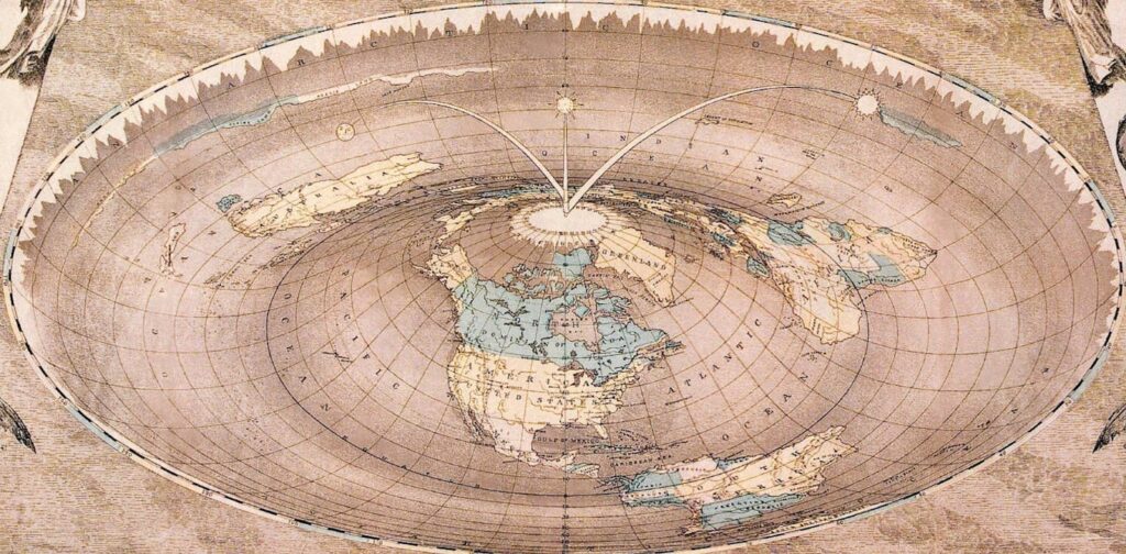 the misunderstood history of flat Earth theories