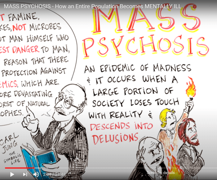 MASS PSYCHOSIS How an Entire Population Becomes MENTALLY ILL