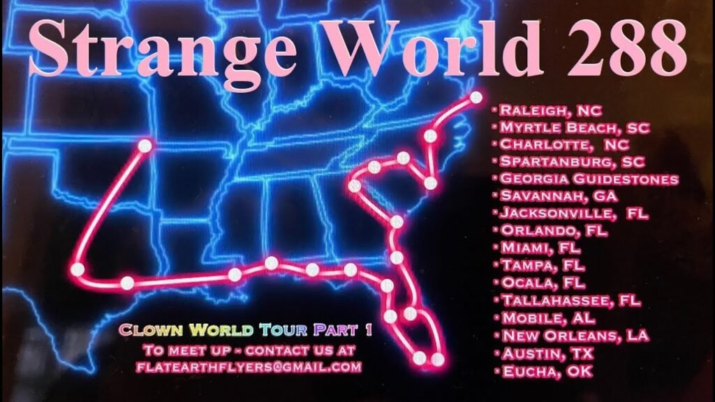 Flat Earth covers the 2021 Clown World Tour – SW288 ✅