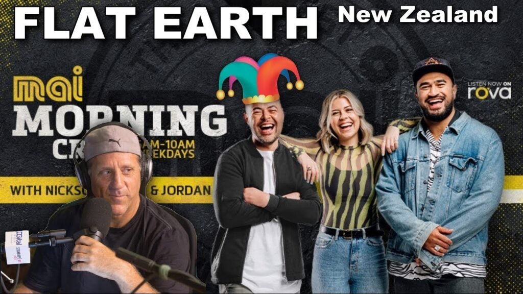 Mai Morning Crew NZ talks Flat Earth *