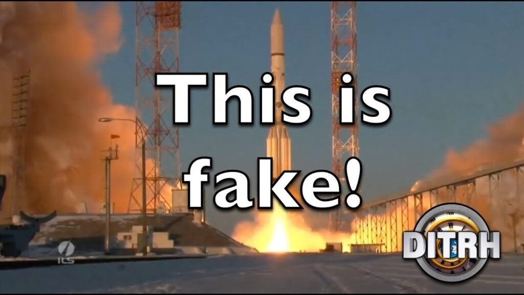 Real rockets vs fake rockets hiding the flat earth *