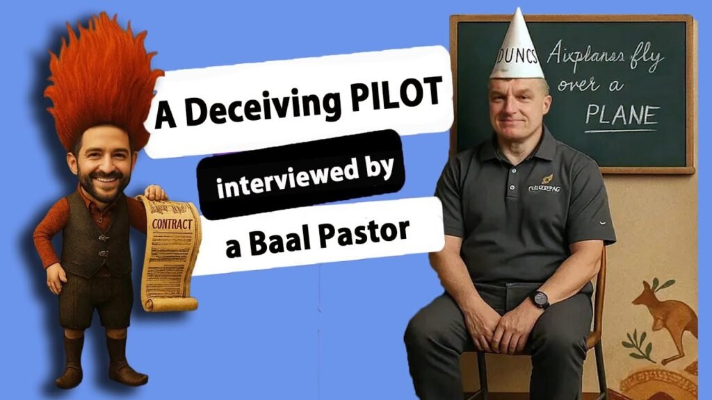 A Deceiving Pilot Interviewed by a Baal Pastor *