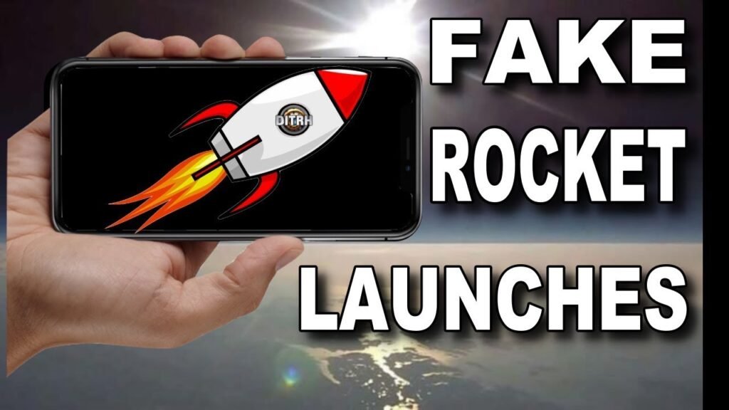 How to FAKE a rocket launch on Flat Earth *