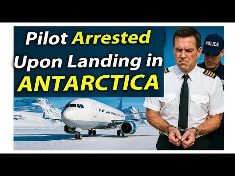 Pilot Arrested Upon Landing in ANTARCTICA *