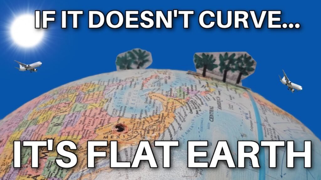 If something doesn’t curve then it’s…..FLAT EARTH. – an Anthony Bear video *
