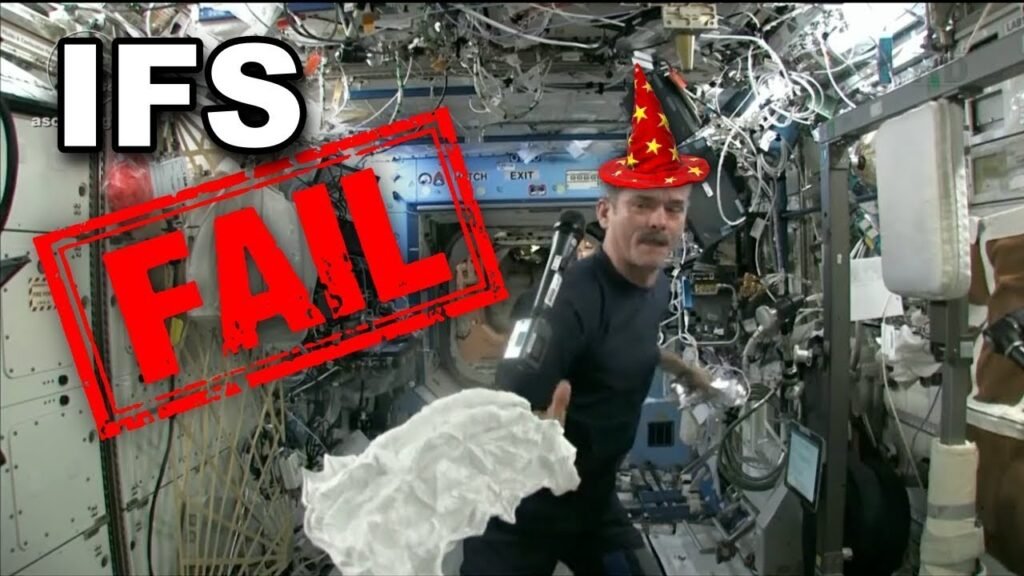 The Zero G Space Station over a Flat Earth *