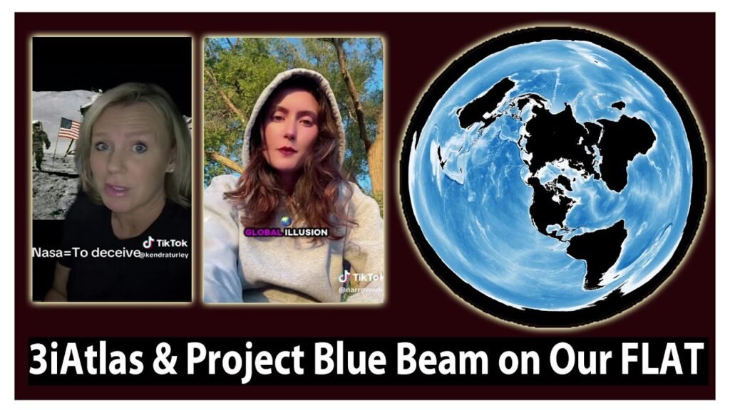 3iAtlas & Project Blue Beam on Our FLAT EARTH *