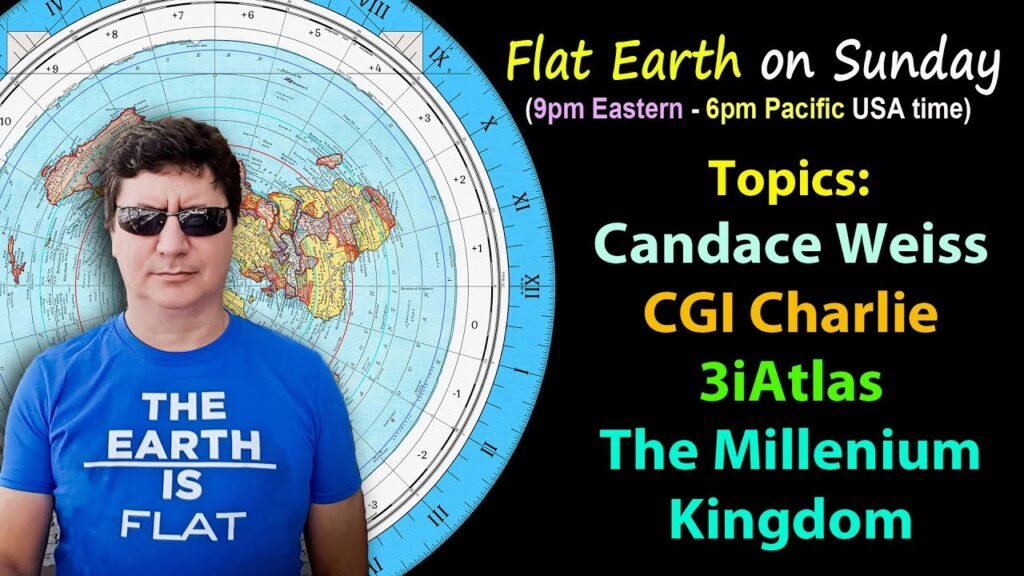 Flat Earth on Sundays – CGI Charlie, Candace Weiss, 3iAtlas & The Millenium Kingdom *