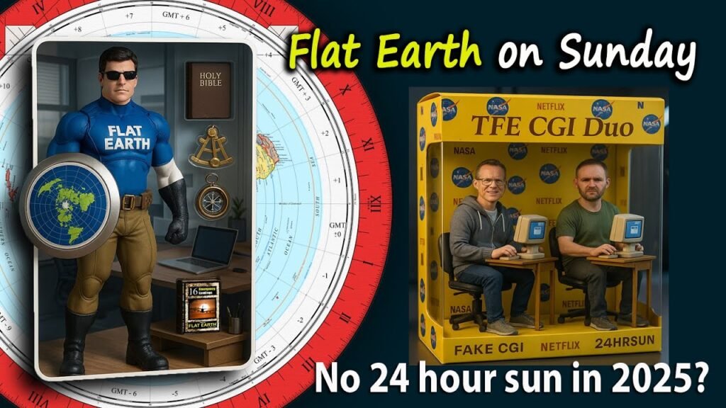 Flat Earth on Sunday – Where are all Dec 2025 “24 hour sun” footage? *