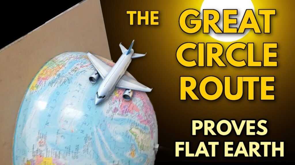 The Great Circle Route is Reality on Flat Earth *