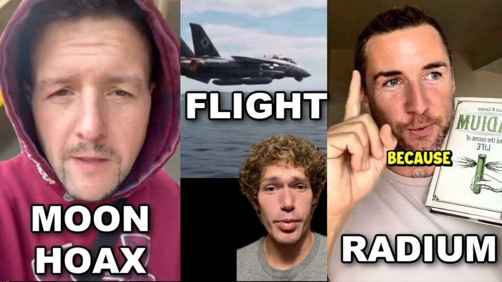 The Moon HOAX, Airplanes, Radium – ALL hiding Flat Earth *