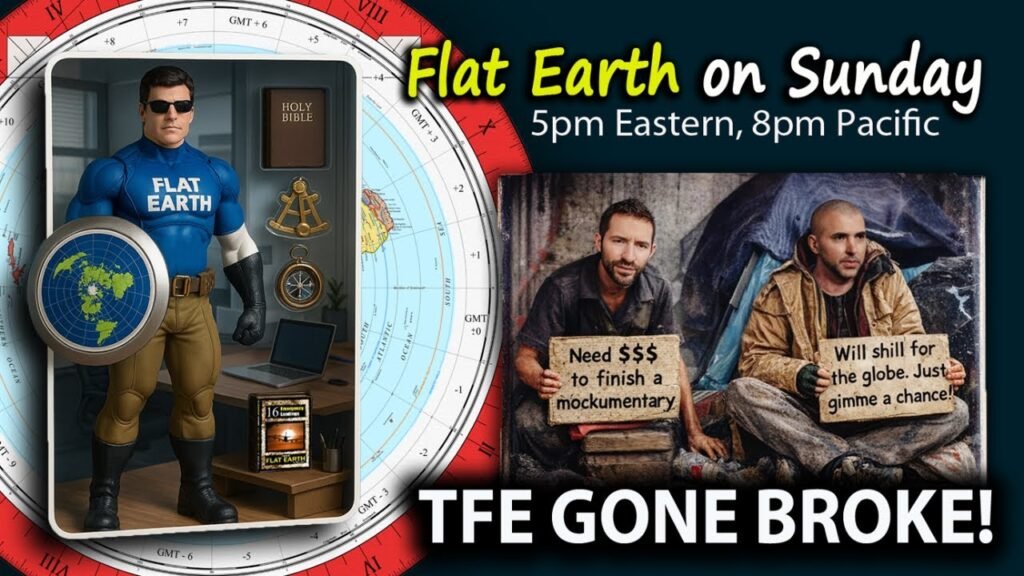 Flat Earth on Sunday – TFE Gone Broke! & Book Review with Rick Hinkley *