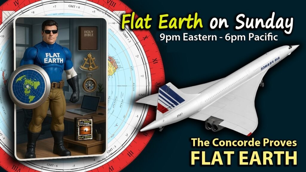Flat Earth on Sunday – The Concorde on FLAT EARTH & Central Casting Actors *
