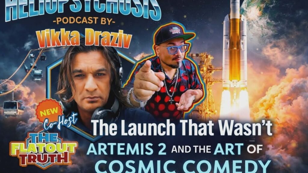 “The Launch That Wasn’t: Artemis II and the Art of Cosmic Comedy” #VikkaDraziv *