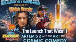 “The Launch That Wasn’t: Artemis II and the Art of Cosmic Comedy” #VikkaDraziv *