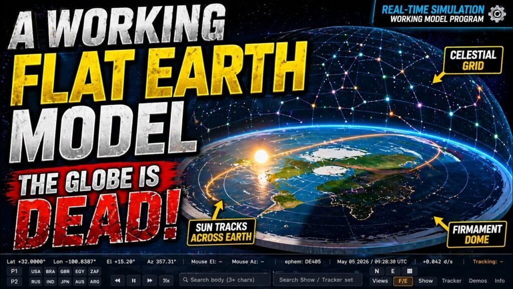 Aether Cosmology The WORKING Flat Earth Model of the sky. – Aether Cosmology *
