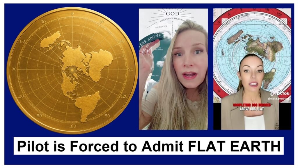 Pilot is Forced to Admit FLAT EARTH *