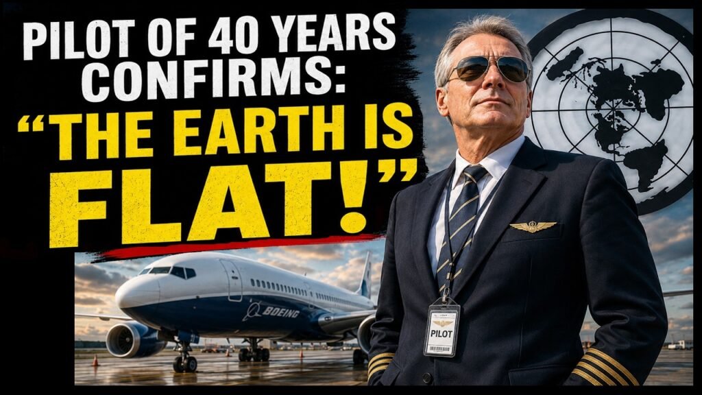 Pilot of 40 Years Confirms: “The Earth is FLAT!” *
