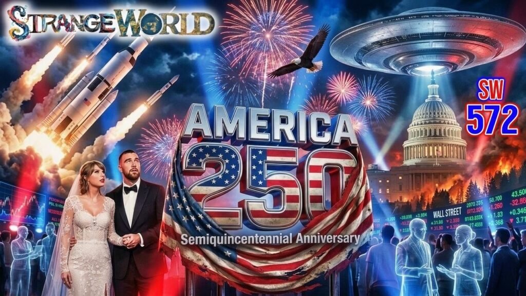 Strange World 572 – AMERICA 250 – DJ Curious & Mark Sargent ✅ *