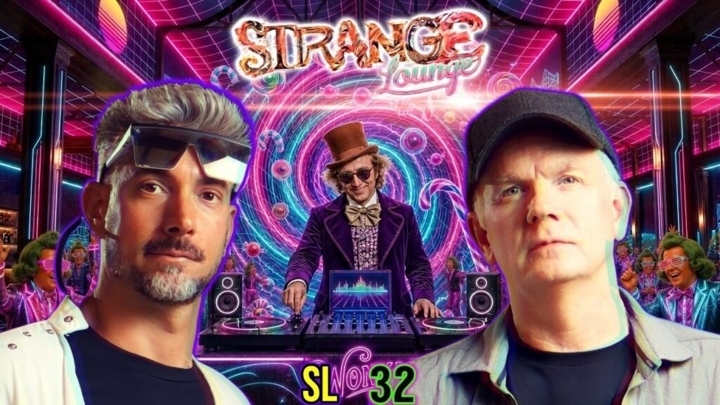 STRANGE LOUNGE podcast on YouTube channel DJ CURIOUS ✅ *