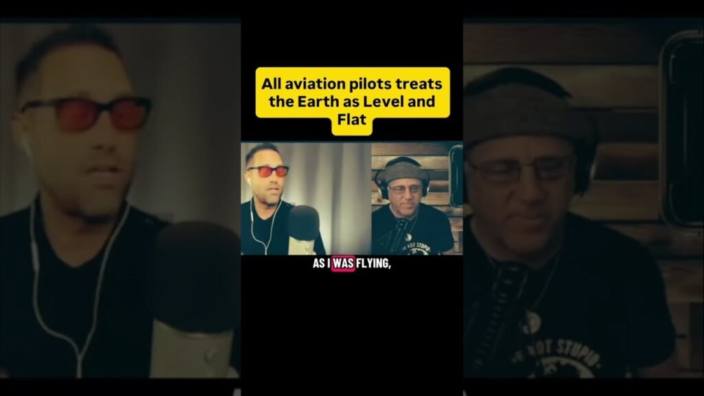 Aviation treats the earth as flat *