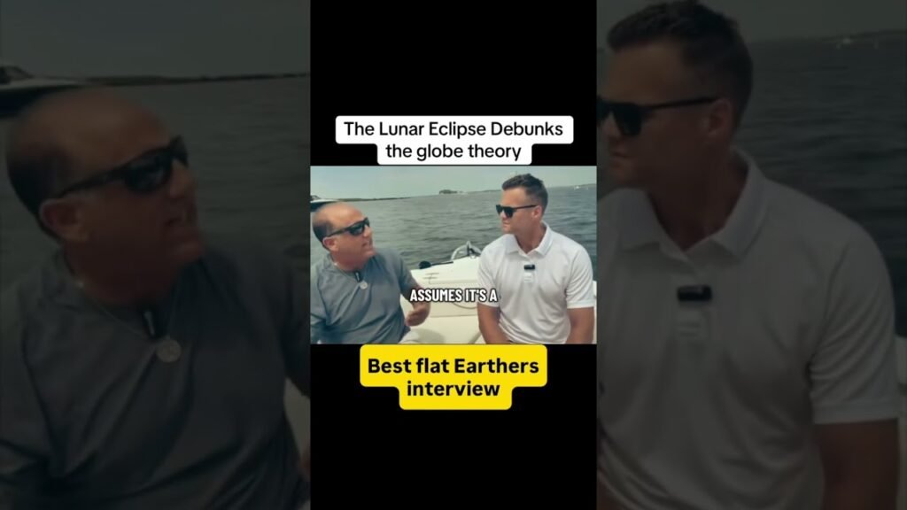 Lunar eclipse debunks the globe earth theory. #flatearth #winning *