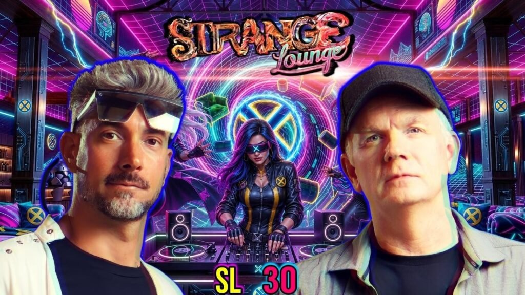 STRANGE LOUNGE podcast on YouTube channel DJ CURIOUS ✅ *
