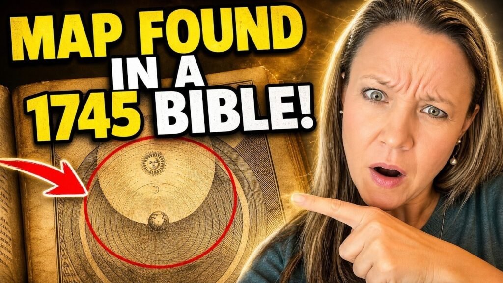 Flat Earth Map FOUND in 1745 Bible *