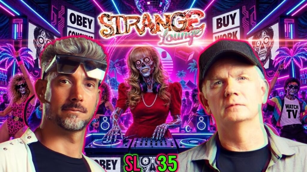 STRANGE LOUNGE podcast on YouTube channel DJ CURIOUS ✅ *