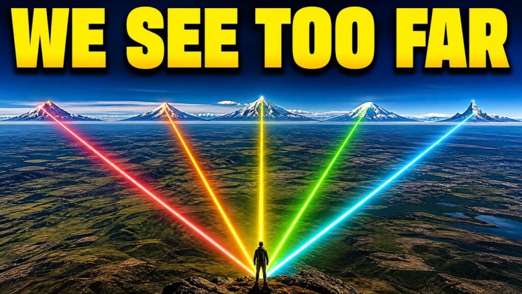 We see too far. Earth is flat and history is a lie *